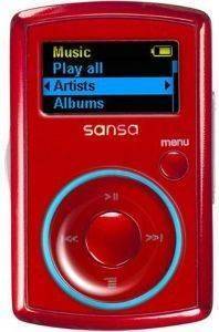 SANDISK SANSA CLIP 2GB RED