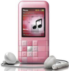 CREATIVE ZEN MOZAIC 4GB PINK CREATIVE ZEN MOZAIC 4GB PINK