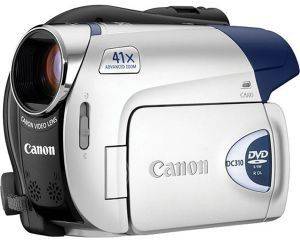 CANON DC310 DVD CAMCORDER CANON DC310 DVD CAMCORDER