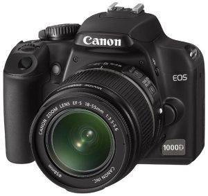 CANON EOS 1000D + EF-S 18-55 EF/3,5-5,6 CANON EOS 1000D + EF-S 18-55 EF/3,5-5,6