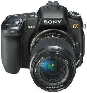SONY ALPHA DSLR-A300K + 18-70MM ZOOM KIT SONY ALPHA DSLR-A300K + 18-70MM ZOOM KIT