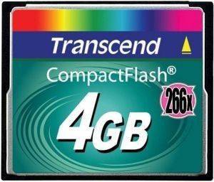 TRANSCEND 4GB COMPACT FLASH 266X TRANSCEND 4GB COMPACT FLASH 266X