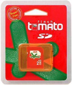 TOMATO 2GB SECURE DIGITAL CARD 60X TOMATO 2GB SECURE DIGITAL CARD 60X