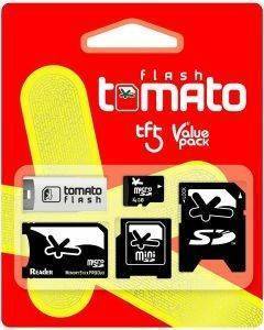TOMATO 4GB MICRO SD CARD 5 IN 1 TOMATO 4GB MICRO SD CARD 5 IN 1