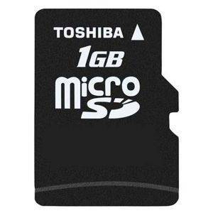 TOSHIBA 1GB MICRO SD SOFTPACK