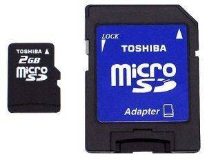 TOSHIBA 2GB MICRO SD