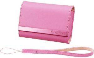 SONY HIGH- GRADE CARRY CASE PINK IN GENUINE LEATHER, LCS-THPP