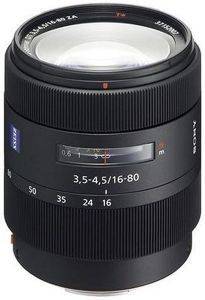 SONY CARL ZEISS VARIO- SONNAR DT16-80MM F3.5-4.5ZA, SAL-1680Z