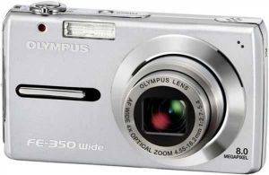 OLYMPUS FE-350 WIDE SILVER +  PU UNIVERSAL