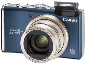 CANON POWERSHOT SX200 IS BLUE+ KΑΡΤΑ SECURE DIGITAL HC 4GB CANON POWERSHOT SX200 IS BLUE+ KΑΡΤΑ SECURE DIGITAL HC 4GB