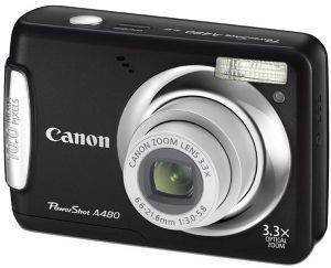 CANON POWERSHOT A480 BLACK