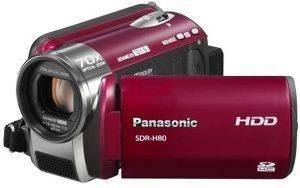 PANASONIC SDR-H80EG-R RED