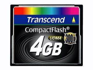 TRANSCEND 4GB COMPACT FLASH 300X