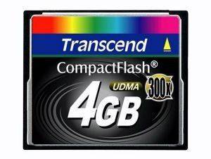 TRANSCEND 4GB COMPACT FLASH 300X TRANSCEND 4GB COMPACT FLASH 300X
