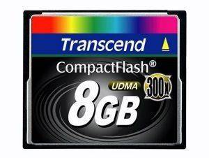 TRANSCEND 8GB COMPACT FLASH 300X