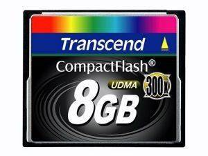 TRANSCEND 8GB COMPACT FLASH 300X TRANSCEND 8GB COMPACT FLASH 300X