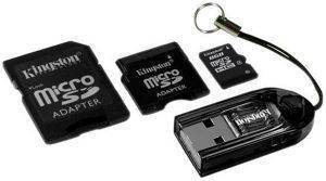 KINGSTON 8GB MICRO SDHC MULTI KIT KINGSTON 8GB MICRO SDHC MULTI KIT