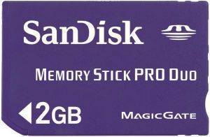 SANDISK 2GB MEMORY STICK PRO DUO