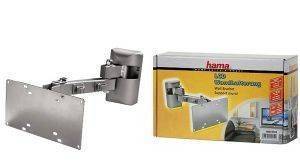 HAMA 49509 LCD WALL BRACKET VESA 200 SWIVEL SILVER HAMA 49509 LCD WALL BRACKET VESA 200 SWIVEL SILVER