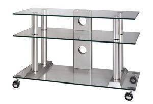 HAMA 83703 LCD/PLASMA RACK 780 DOUBLE SHELF SILVER HAMA 83703 LCD/PLASMA RACK 780 DOUBLE SHELF SILVER