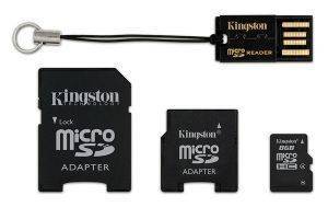 KINGSTON MBLYG2/8GB 8GB MICRO SDHC MOBILITY KIT KINGSTON MBLYG2/8GB 8GB MICRO SDHC MOBILITY KIT