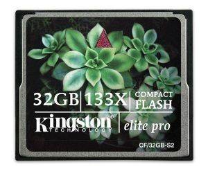 KINGSTON CF/32GB-S2 32GB COMPACT FLASH ELITE PRO KINGSTON CF/32GB-S2 32GB COMPACT FLASH ELITE PRO