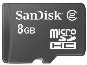 SANDISK 8GB MICRO SD HIGH CAPACITY BULK