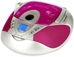 SCHAUB LORENZ MCBB-28219-PP CD BOOMBOX PINK