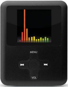 SWEEX BLACK CORAL MP3 PLAYER 4GB