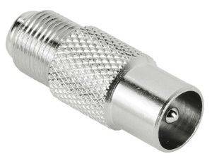 HAMA 43456 SAT F-FEMALE - COAXIAL MALE HAMA 43456 SAT F-FEMALE - COAXIAL MALE