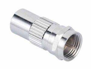 HAMA 44108 SAT ADAPTER F-MALE - COAXIAL MALE HAMA 44108 SAT ADAPTER F-MALE - COAXIAL MALE