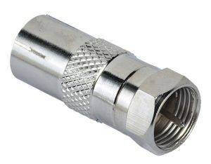 HAMA 44109 SAT ADAPTER F-MALE - COAXIAL FEMALE HAMA 44109 SAT ADAPTER F-MALE - COAXIAL FEMALE