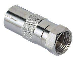 HAMA 44109 SAT ADAPTER F-MALE - COAXIAL FEMALE