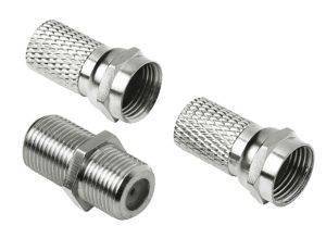 HAMA 42862 SAT ADAPTER SET 2XF-MALE PLUG AND ADAPTER F-FEMALE /F-FEMALE HAMA 42862 SAT ADAPTER SET 2XF-MALE PLUG AND ADAPTER F-FEMALE /F-FEMALE