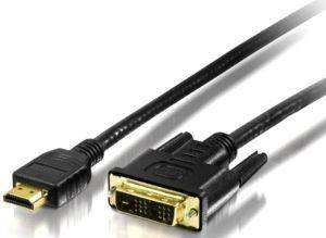EQUIP 119322 HDMI TO DVI ADAPTER CABLE 2M EQUIP 119322 HDMI TO DVI ADAPTER CABLE 2M