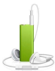 APPLE IPOD SHUFFLE 4GB GREEN MC307QB/A