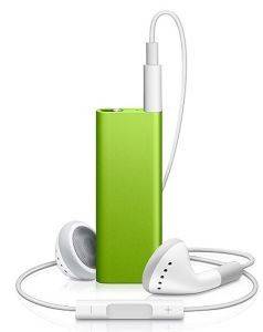APPLE IPOD SHUFFLE 2GB GREEN MC381QB/A APPLE IPOD SHUFFLE 2GB GREEN MC381QB/A
