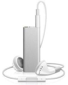 APPLE IPOD SHUFFLE 2GB SILVER MC306QB/A