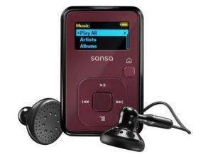SANDISK SANSA CLIP+ 4GB RED SANDISK SANSA CLIP+ 4GB RED
