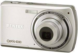 PENTAX OPTIO E80 SILVER
