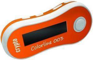 CRYPTO COLORLINE 003 8GB MP3 PLAYER ORANGE