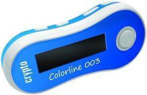 CRYPTO COLORLINE 003 8GB MP3 PLAYER BLUE CRYPTO COLORLINE 003 8GB MP3 PLAYER BLUE