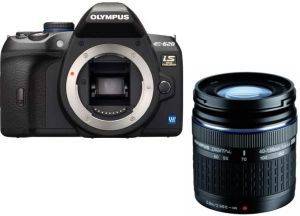 OLYMPUS E-620 + EZ-1442MM + EZ-4015-2 DOUBLE ZOOM KIT + HLD-5 BATTERY
