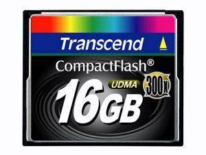 TRANSCEND 16GB COMPACT FLASH 300X