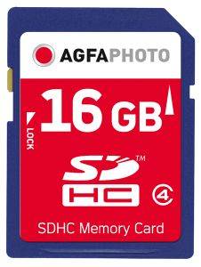 AGFAPHOTO 16GB SECURE DIGITAL CARD PROFESSIONAL HIGH SPEED CLASS 6