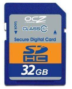 OCZ OCZSDHC6-32GB SECURE DIGITAL HC 32GB CLASS 6 OCZ OCZSDHC6-32GB SECURE DIGITAL HC 32GB CLASS 6