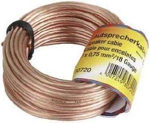 HAMA 30723 LOUDSPEAKER CABLE 2 X 0.75MM 20M TRANSPARENT HAMA 30723 LOUDSPEAKER CABLE 2 X 0.75MM 20M TRANSPARENT