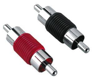 HAMA 43240 AUDIO ADAPTER RCA MALE TO MALE HAMA 43240 AUDIO ADAPTER RCA MALE TO MALE