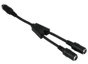 HAMA 43104 ADAPTER CABLE S-VIDEO TO 2 S-VIDEO JACK