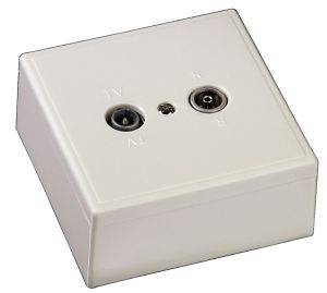 HAMA 43980 AERIAL SOCKET RADIO/TV HAMA 43980 AERIAL SOCKET RADIO/TV